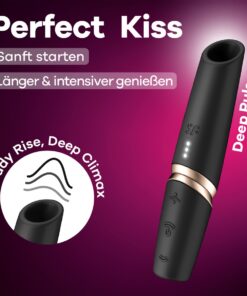 Satisfyer Perfect Kiss – Black