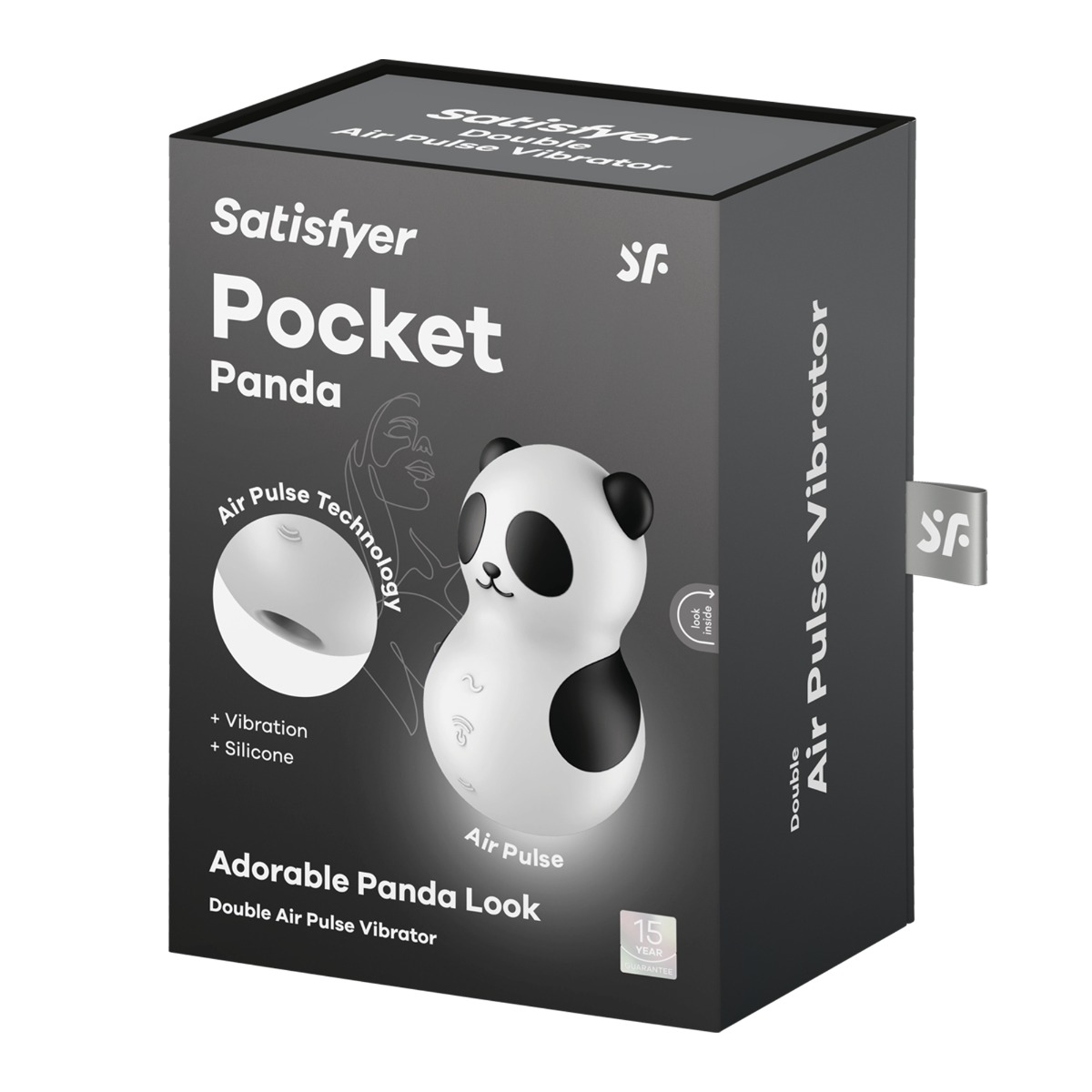Satisfyer Pocket Panda – White