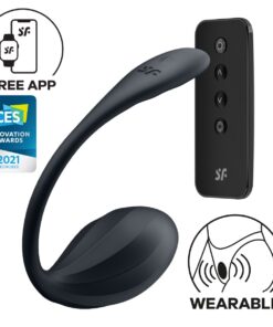 Satisfyer Ribbed Petal – Black