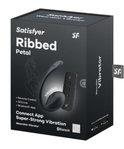 Satisfyer Ribbed Petal – Black