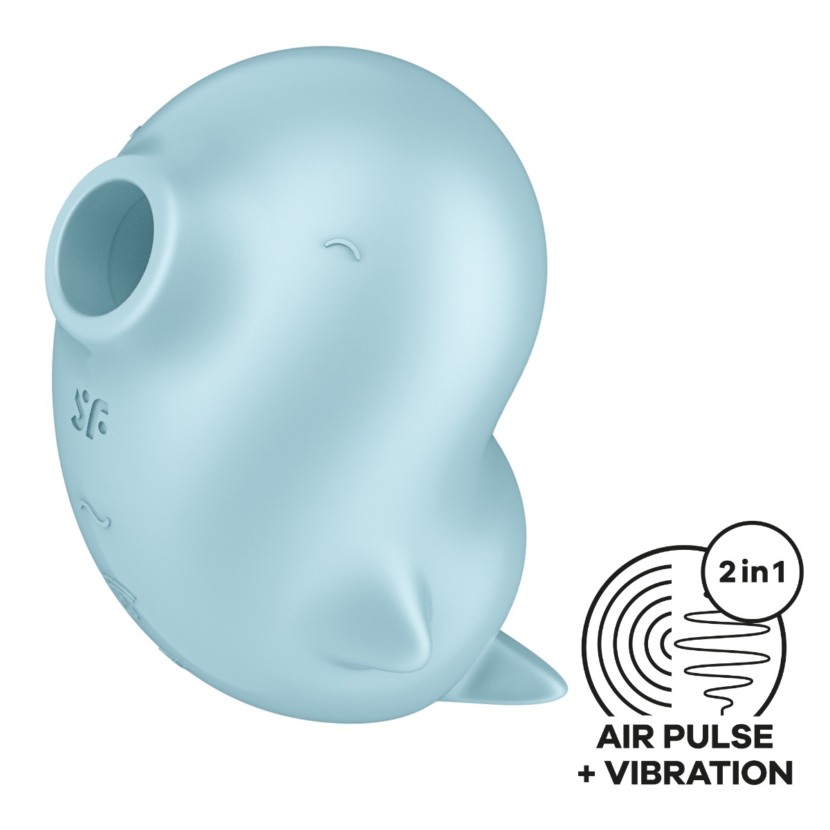 Satisfyer Sassy Seal – Ice Blue
