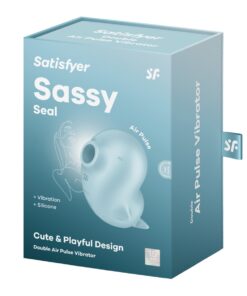 Satisfyer Sassy Seal – Ice Blue