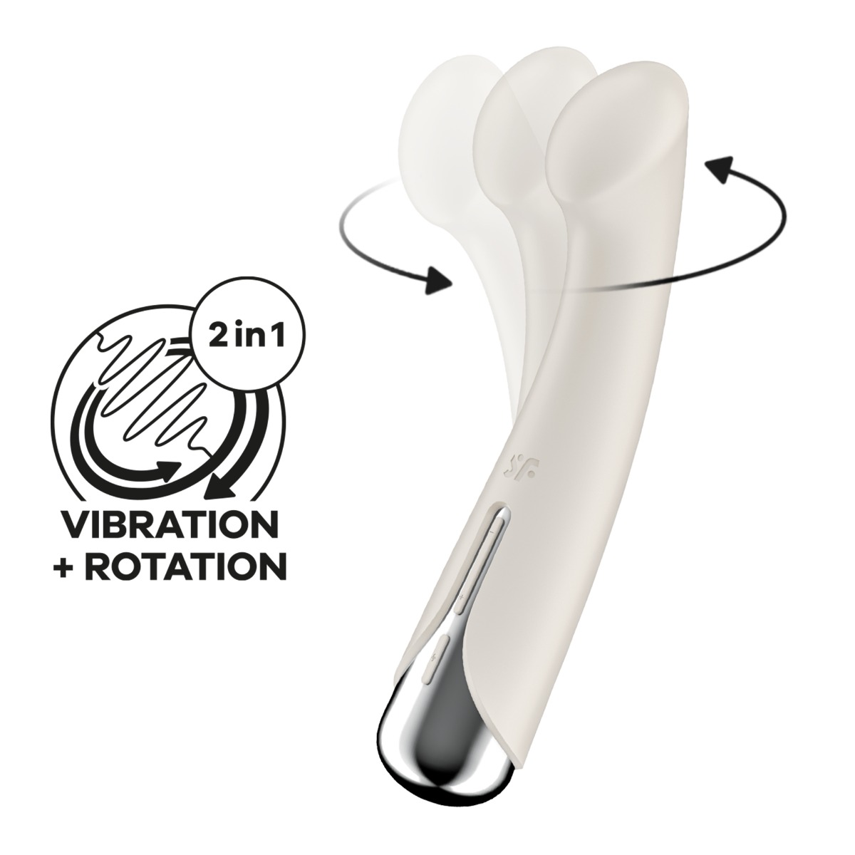 Satisfyer Spinning G-Spot 1 – Beige