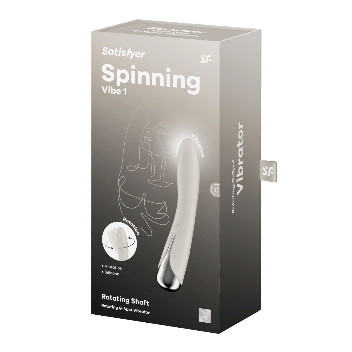 Satisfyer Spinning Vibe 1 – Beige