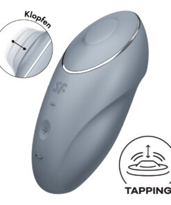 Satisfyer Tap & Climax 1 – Bluegrey