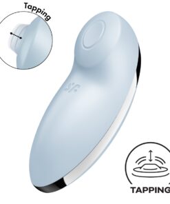 Satisfyer Tap & Climax 2 – Light Blue
