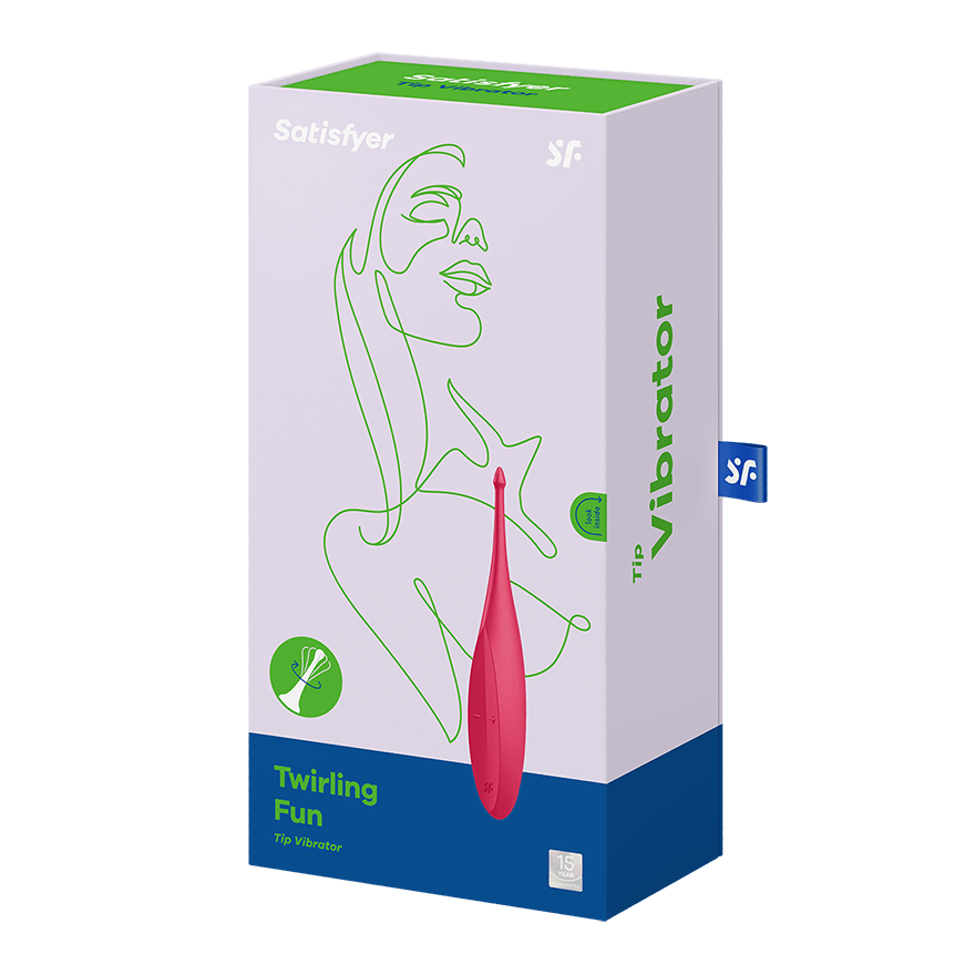 Satisfyer Twirling Fun – Poppy Red