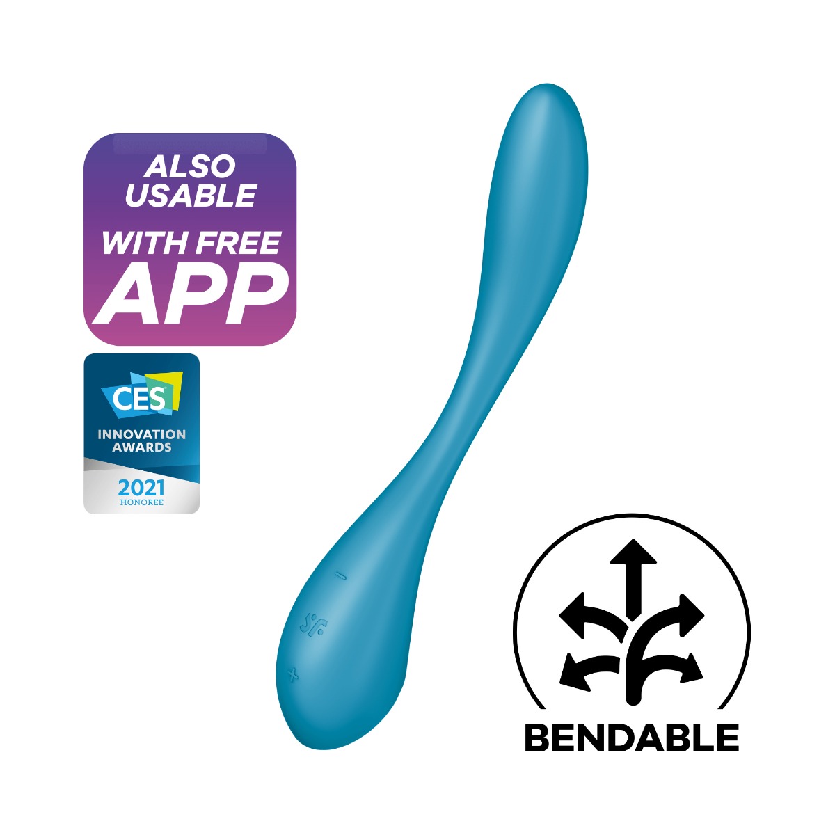 Satisfyer G-Spot Flex 5+ – Petrol