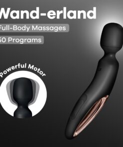Satisfyer Wand-erland – Black/Rose Gold