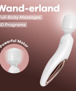 Satisfyer Wand-erland – White/Gold