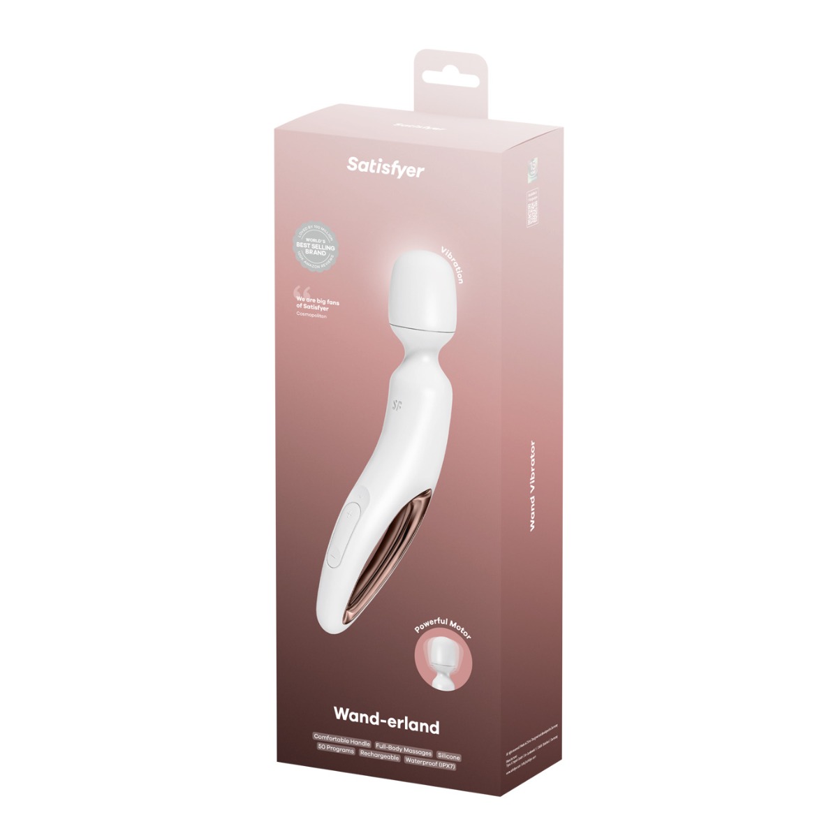 Satisfyer Wand-erland – White/Gold