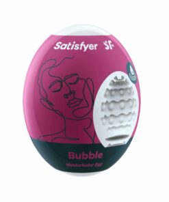Satisfyer Masturbator Egg Single (Bubble) - Violet