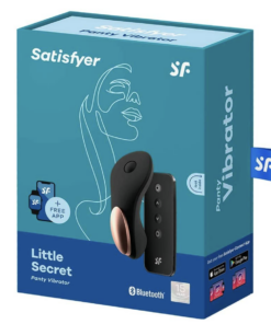 Satisfyer Little Secret Panty Vibrator - Black