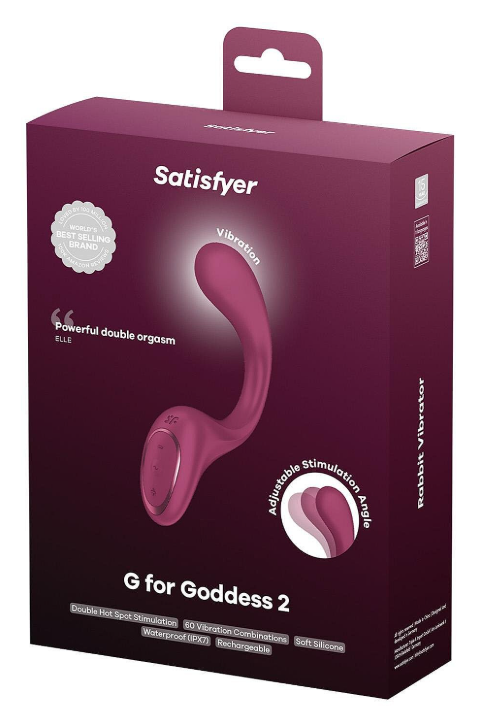 Satisfyer G For Goddess 2 – Burgundy