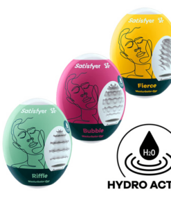 Satisfyer 3er Set Riffle Bubble Fierce – Assorted