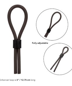 Silicone Stud Lasso - Black