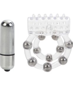 Waterproof Maximus Enhancement Ring - 10 Stroker Beads