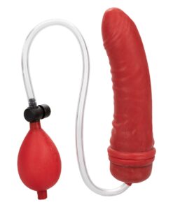 COLT Hefty Probe Inflatable Butt Plug - Red