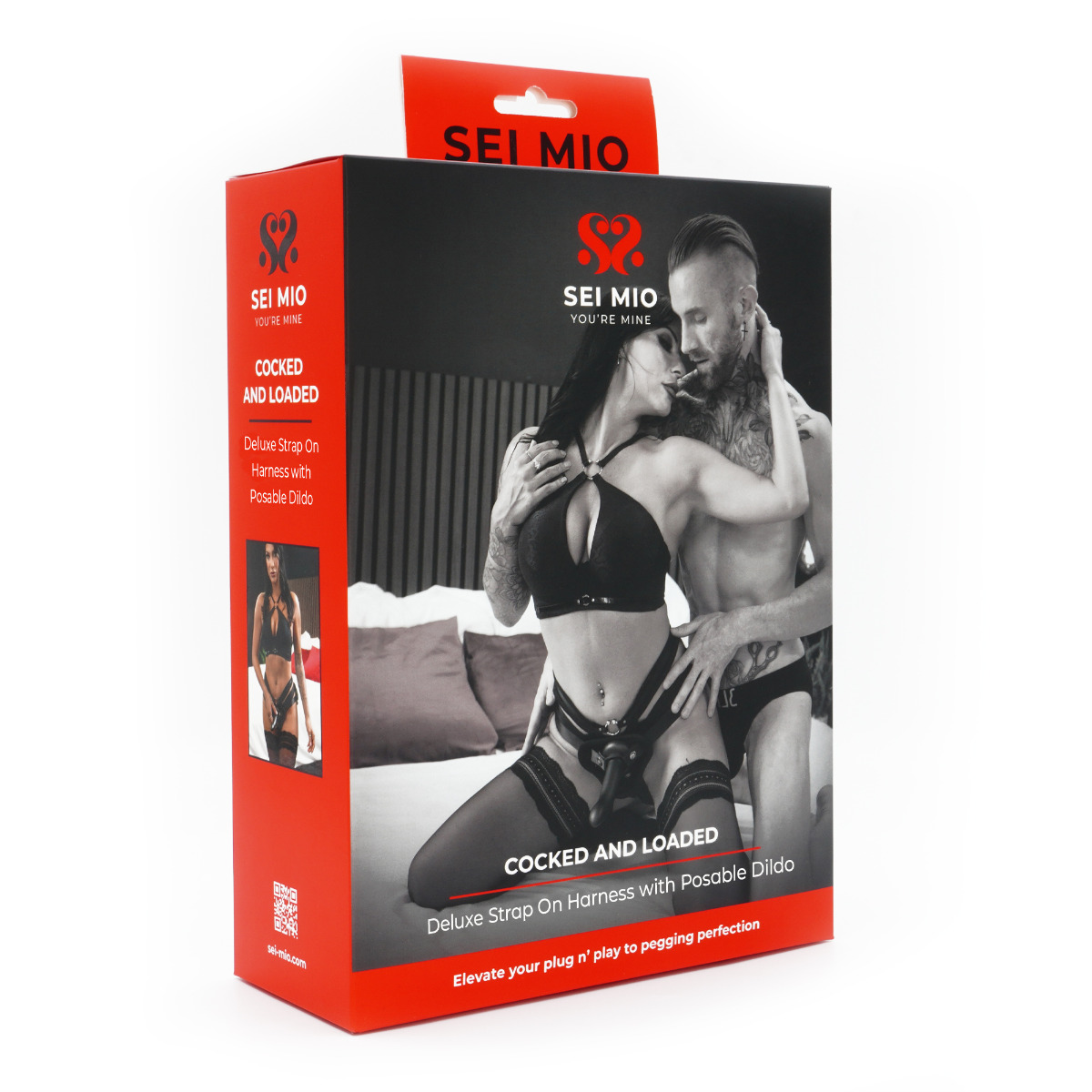SEI MIO – Cocked and Loaded- Advanced Strap-On Harness and 6.5” Dildo