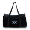 SEI MIO – Velvet Duffle Bag – Black