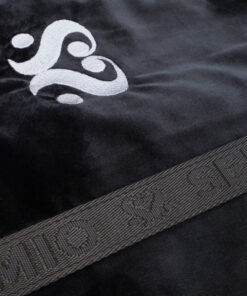 SEI MIO – Velvet Duffle Bag – Black