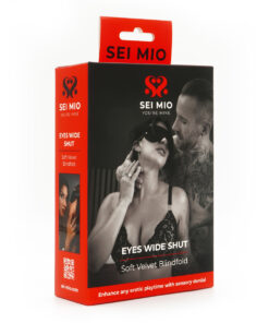 SEI MIO – Eyes Wide Shut – Soft Velvet Blindfold
