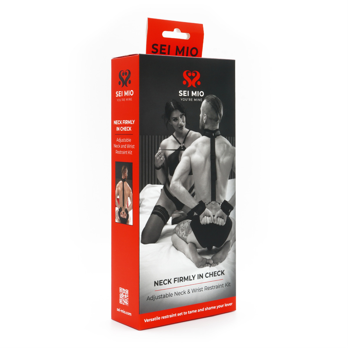 SEI MIO – Neck Firmly in Check – Adjustable Neck & Wrist Restraint Kit
