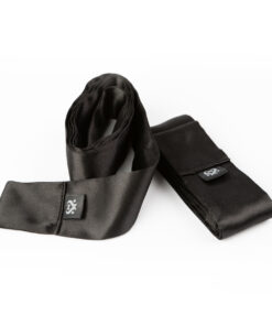 SEI MIO – Nights in Tied Satin – 2 x Silk Sash Restraints