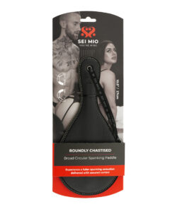SEI MIO – Roundly Chastised – Broad Circular Spanking Paddle