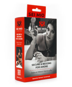 SEI MIO – Secure and Begging for Amore – Robust Metal Handcuffs