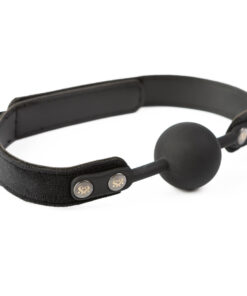 SEI MIO – Strictly Come Quietly – Soft Strap Silicone Ball Gag