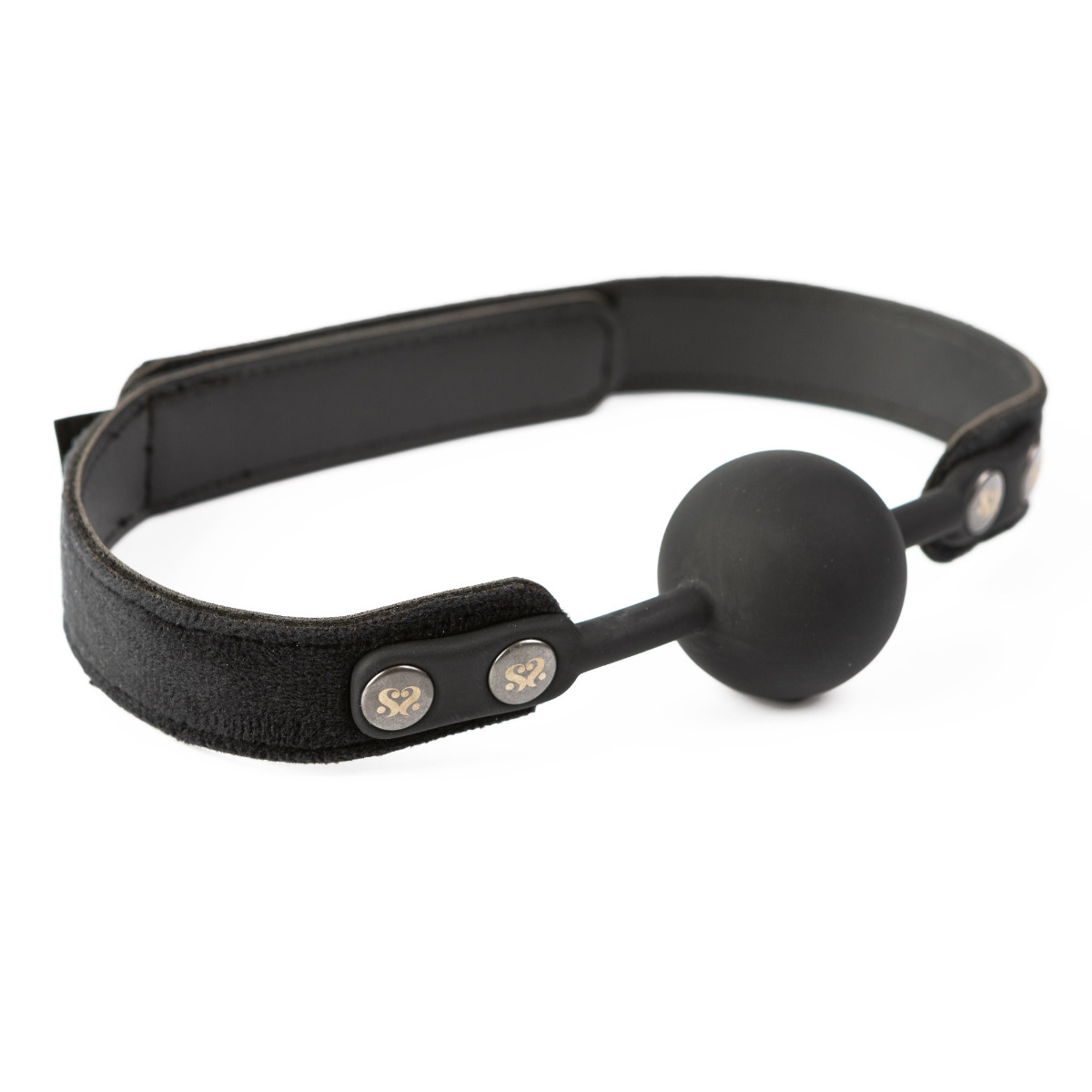SEI MIO – Strictly Come Quietly – Soft Strap Silicone Ball Gag