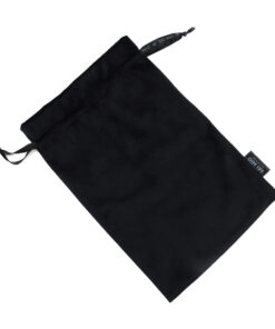 SEI MIO – Velvet Drawstring Bag – Black (300mm x 200mm)