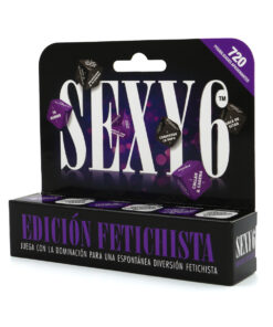 Sexy 6 Dice – Kinky Edition – Spanish