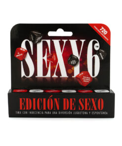 Sexy 6 Dice – Sex Edition – Spanish