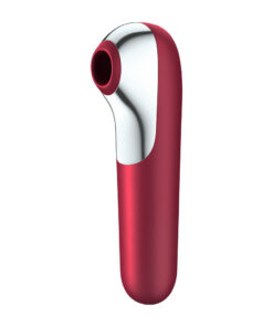 Satisfyer App Enabled Dual Love - Pink/Red