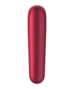 Satisfyer App Enabled Dual Love - Pink/Red