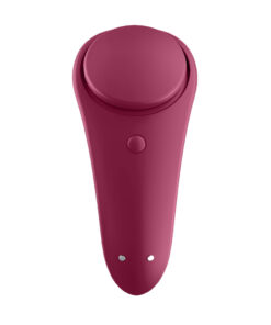 Satisfyer App Enabled Sexy Secret Panty Vibrator - Wine Red
