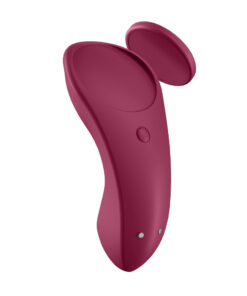 Satisfyer App Enabled Sexy Secret Panty Vibrator - Wine Red