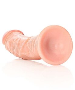 Real Rock - Curved Realistic Dildo with Suction Cup 7 inches - Skin