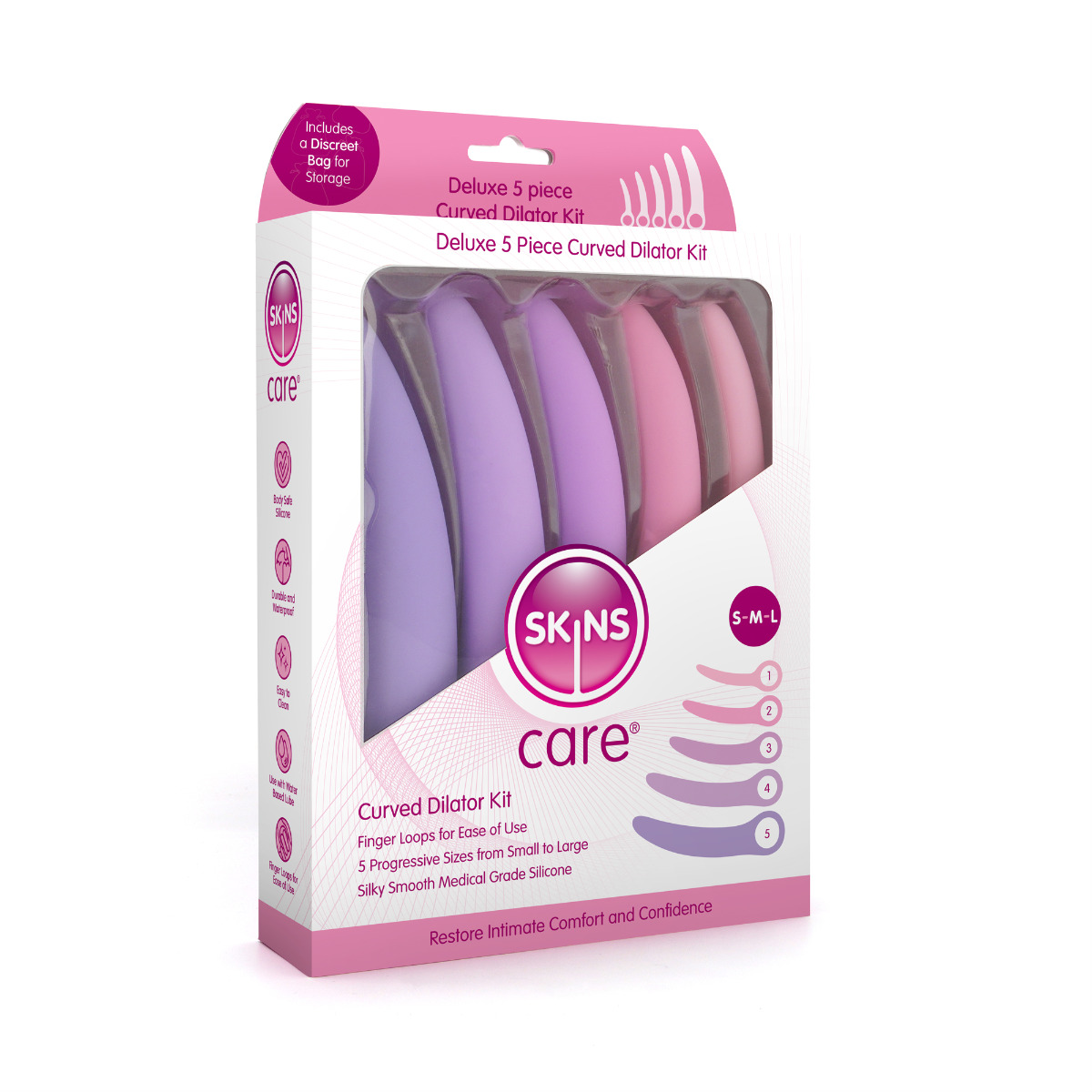 Skins Care – Curved Dilators – 5pc Set