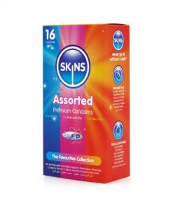 Skins Condoms Assorted 16 Pack - D&R NAT UT