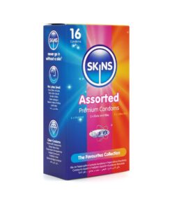 Skins Condoms Assorted 16 Pack - D&R NAT UT