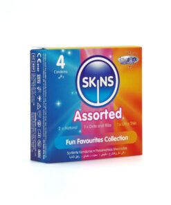 Skins Condoms Assorted 4 Pack - D&R NAT UT