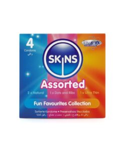Skins Condoms Assorted 4 Pack - D&R NAT UT