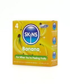 Skins Condoms Banana 4 Pack