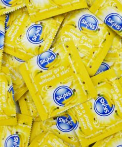 Skins Condoms Banana Flavour FOIL (BAG 500)