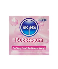 Skins Condoms Bubblegum 4 Pack