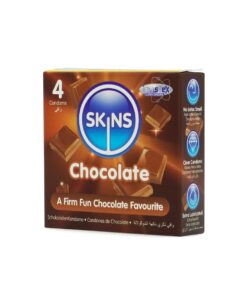 Skins Condoms Chocolate 4 Pack