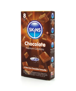 Skins Condoms Chocolate 8 Pack